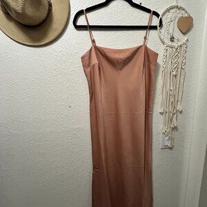 A New Day Midi Slip Dress - Blush - Size Med